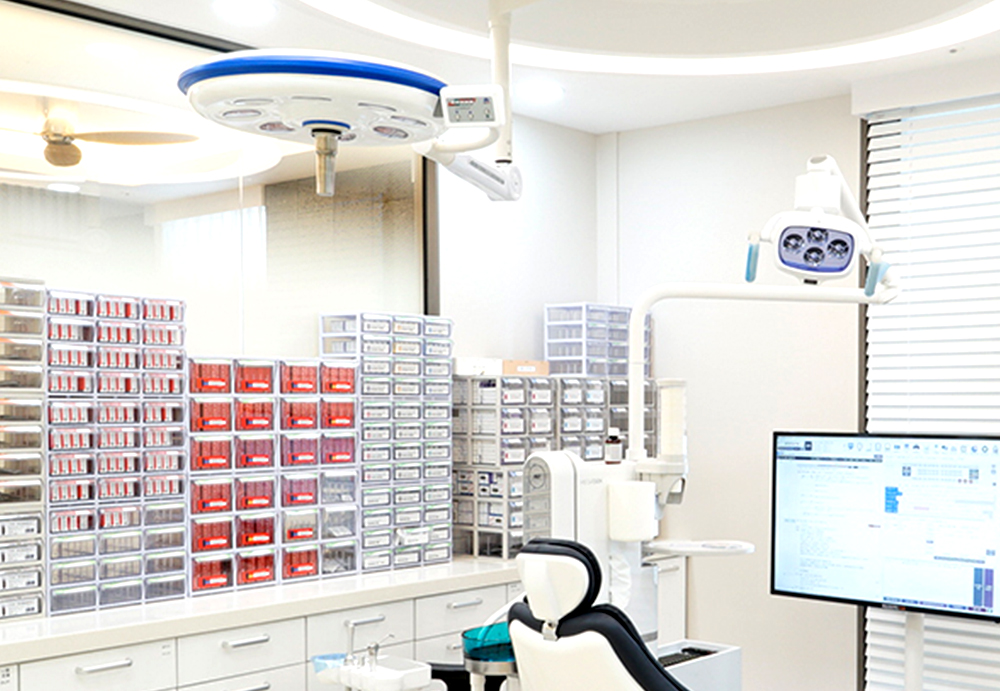 수술실 고조도의 무영등